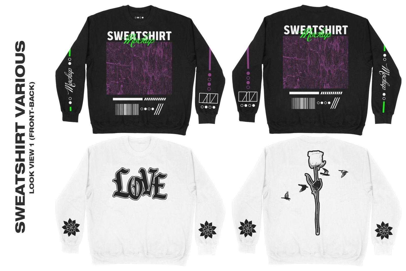 Sweatshirt Various - Mockup