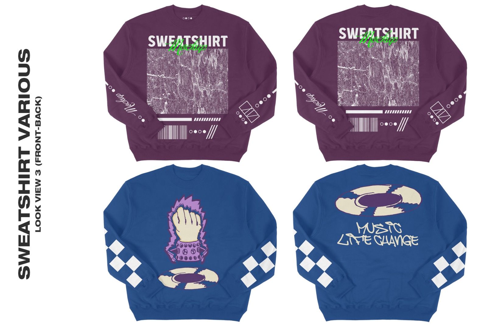 Sweatshirt Various - Mockup