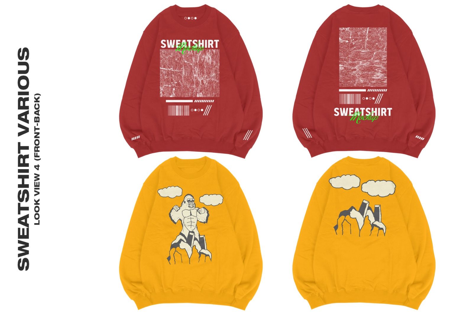 Sweatshirt Various - Mockup