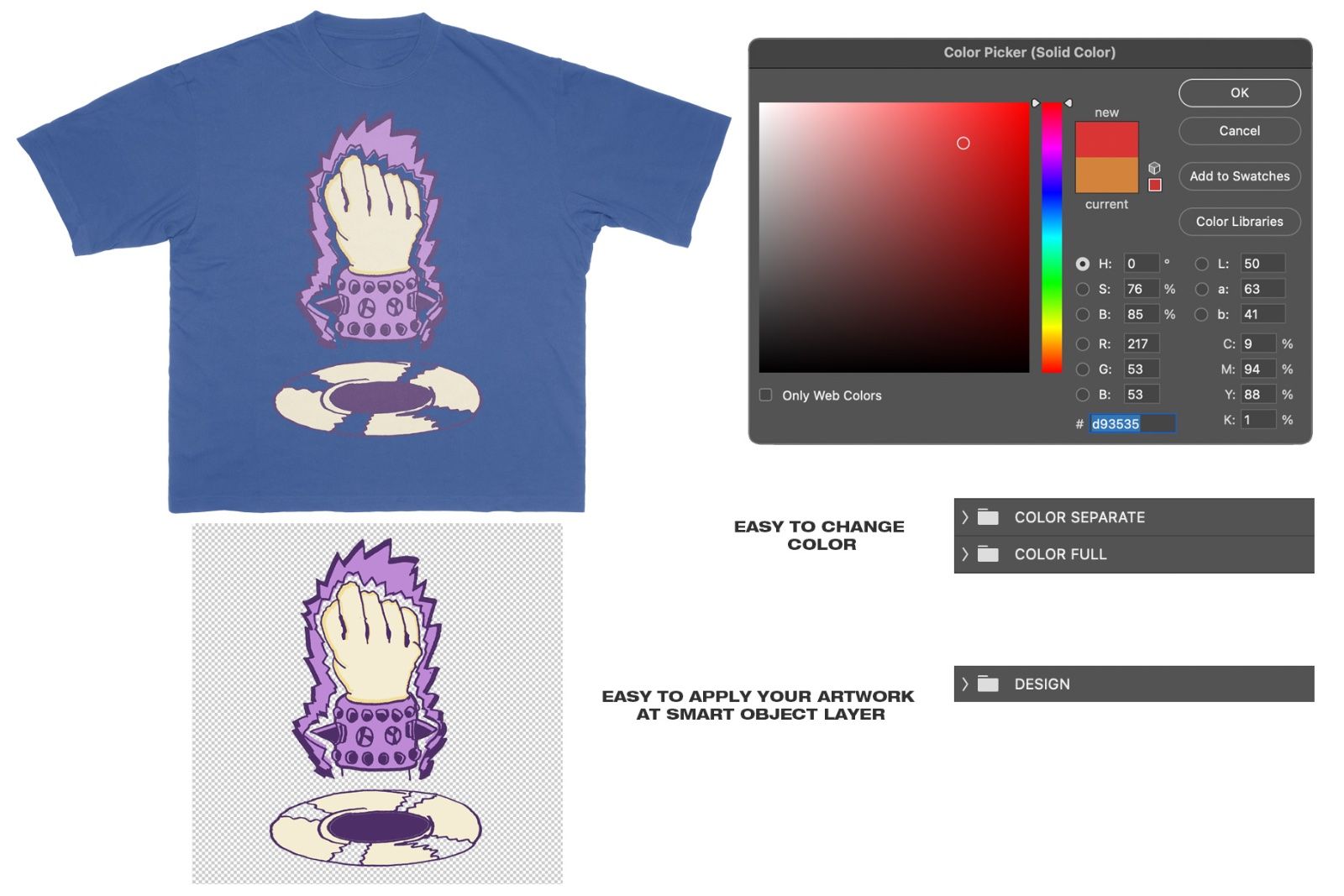 Tshirt Oversized - Mockup
