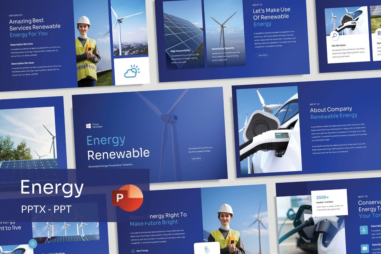 Renewable Energy Presentation Template
