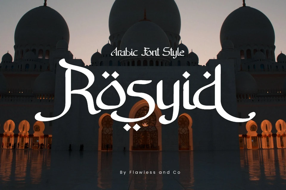 Rosyid - Arabic Display Font