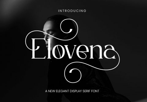ELOVENA - Elegant Serif Font