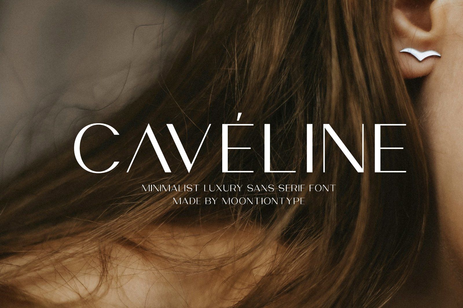 Caveline | Minimalist Luxury Sans Serif Font