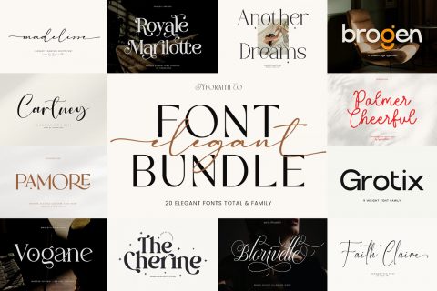 Elegant Font Bundle
