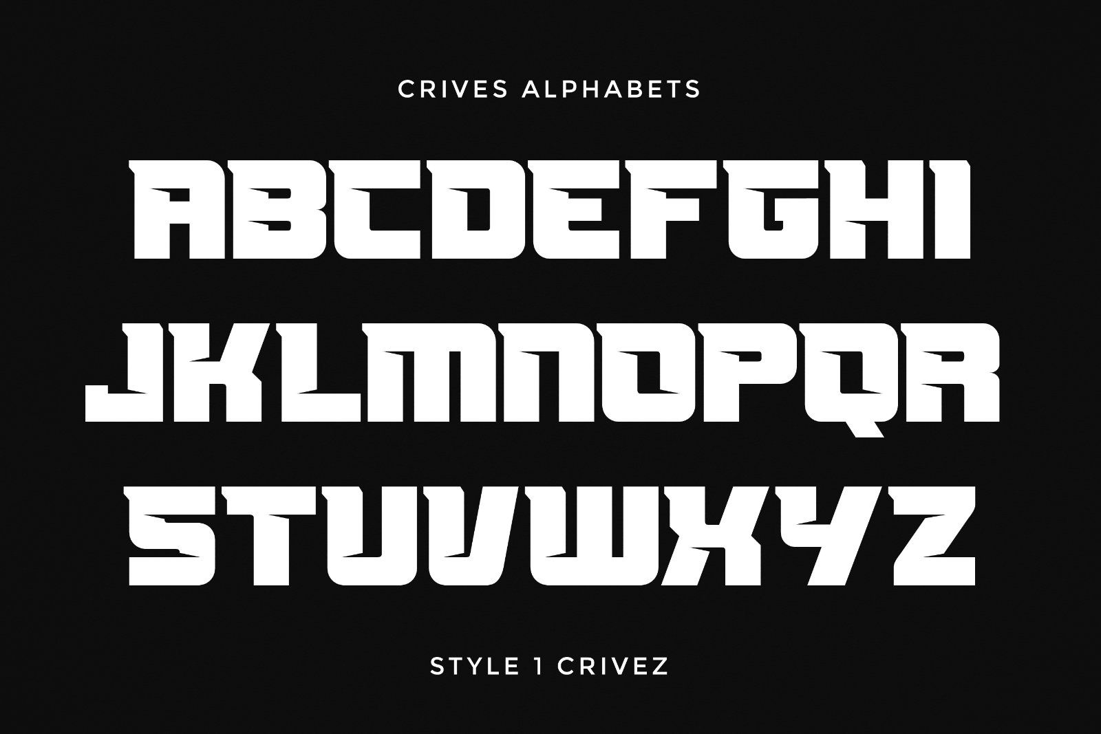 Crivez - Modern Sport Display Font — image 7