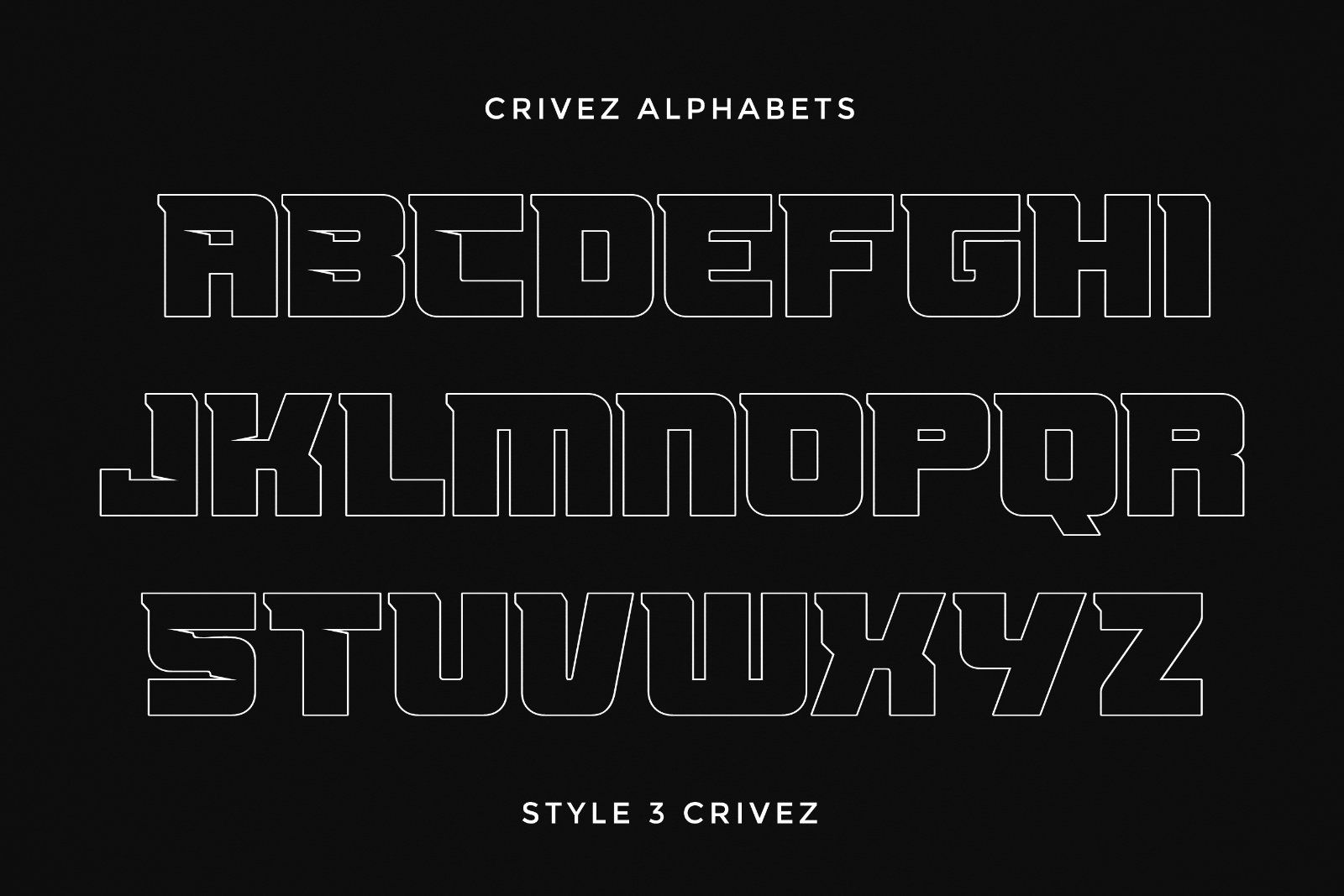 Crivez - Modern Sport Display Font — image 9