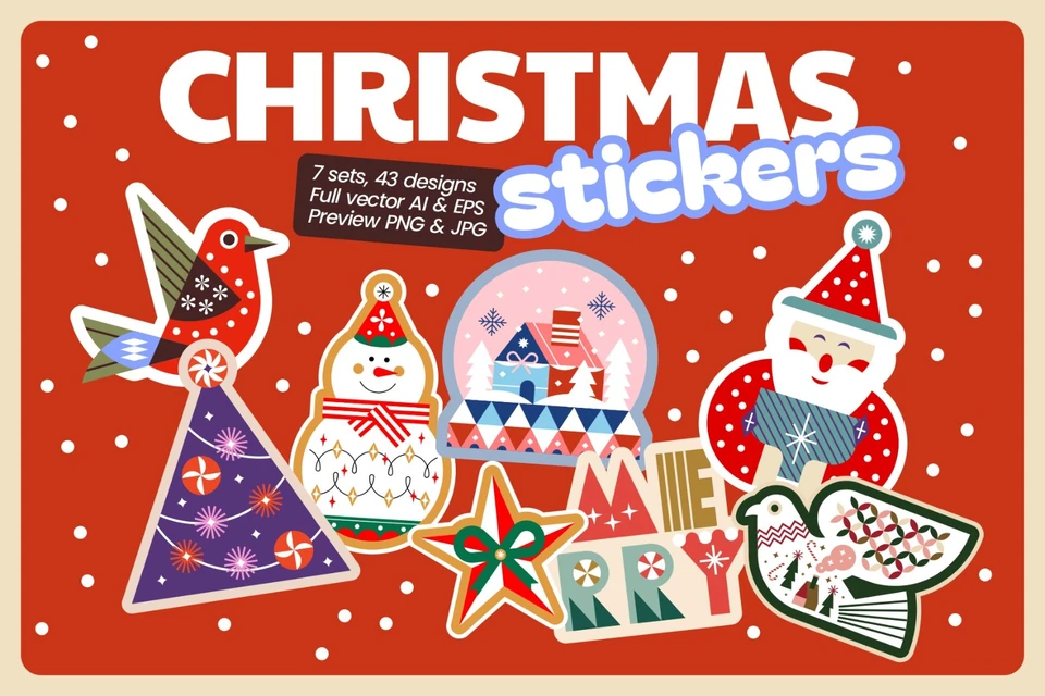 Christmas Sticker Sets