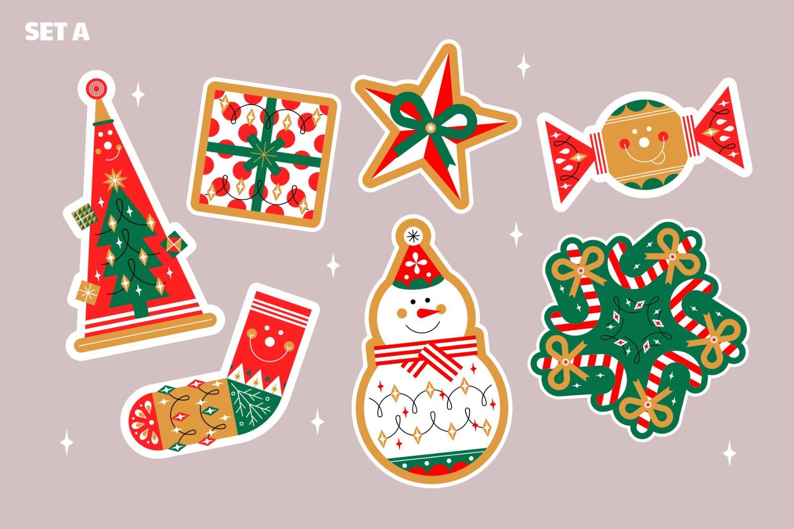 Christmas Sticker Sets — image 2