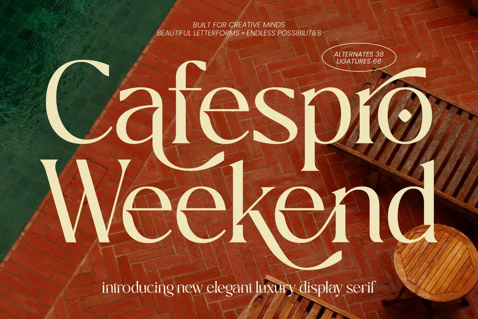 Cafespro Weekend Elegant Serif