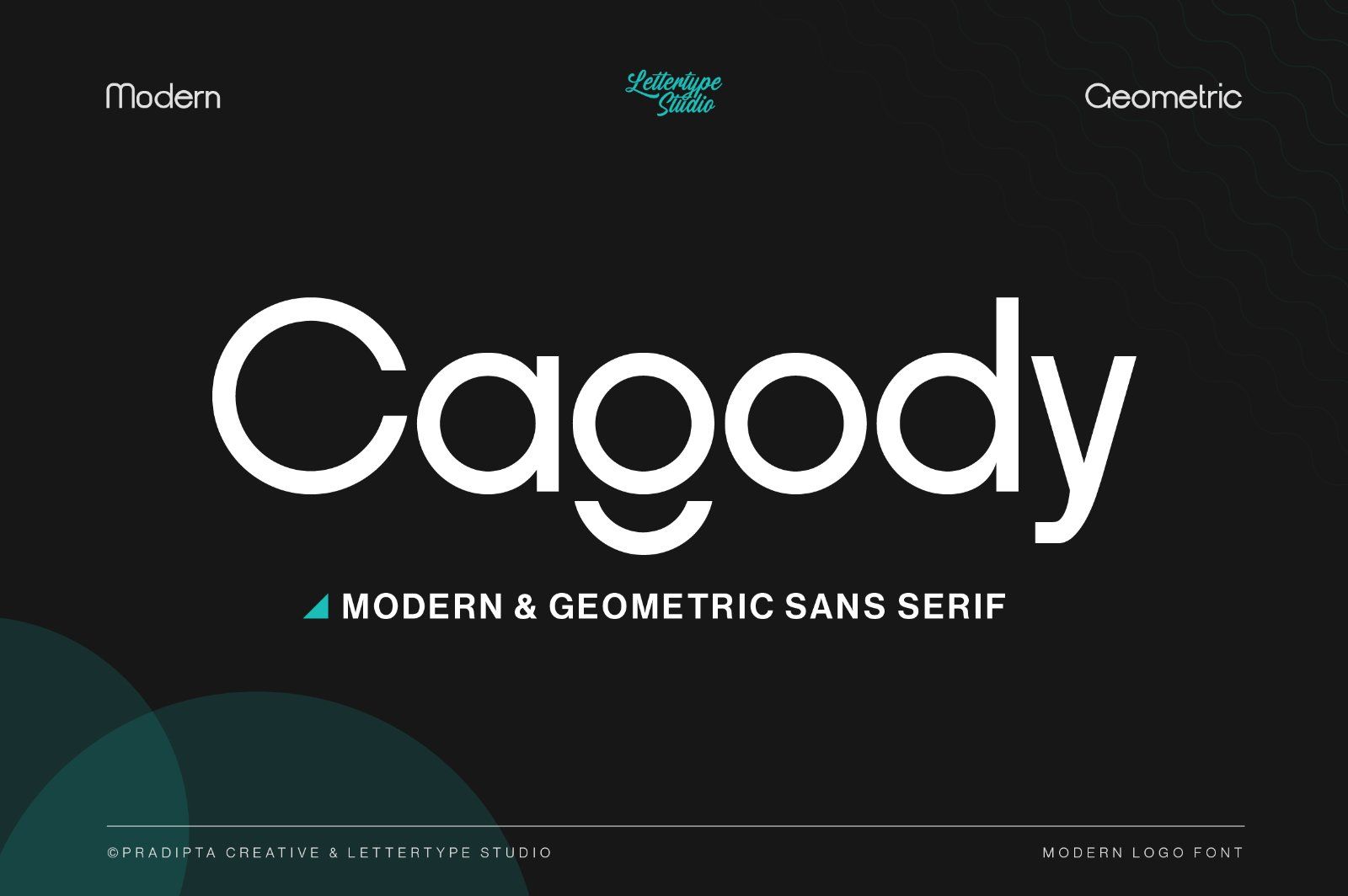 Cagody Modern & Geometric Sans Serif — image 1