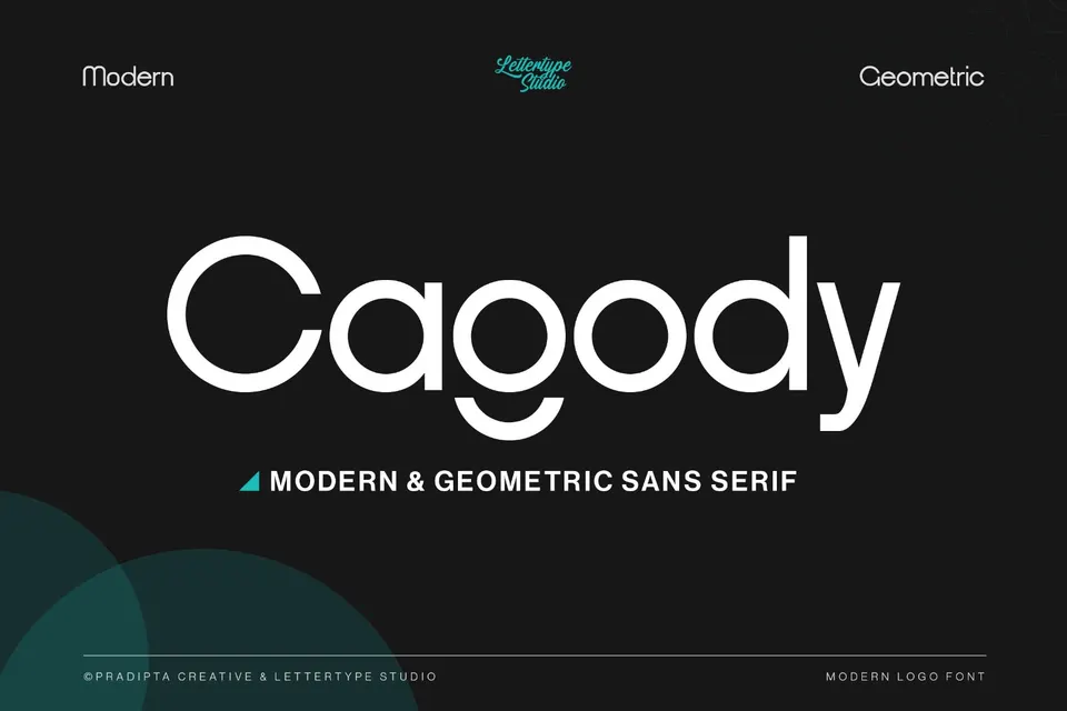 Cagody Modern & Geometric Sans Serif