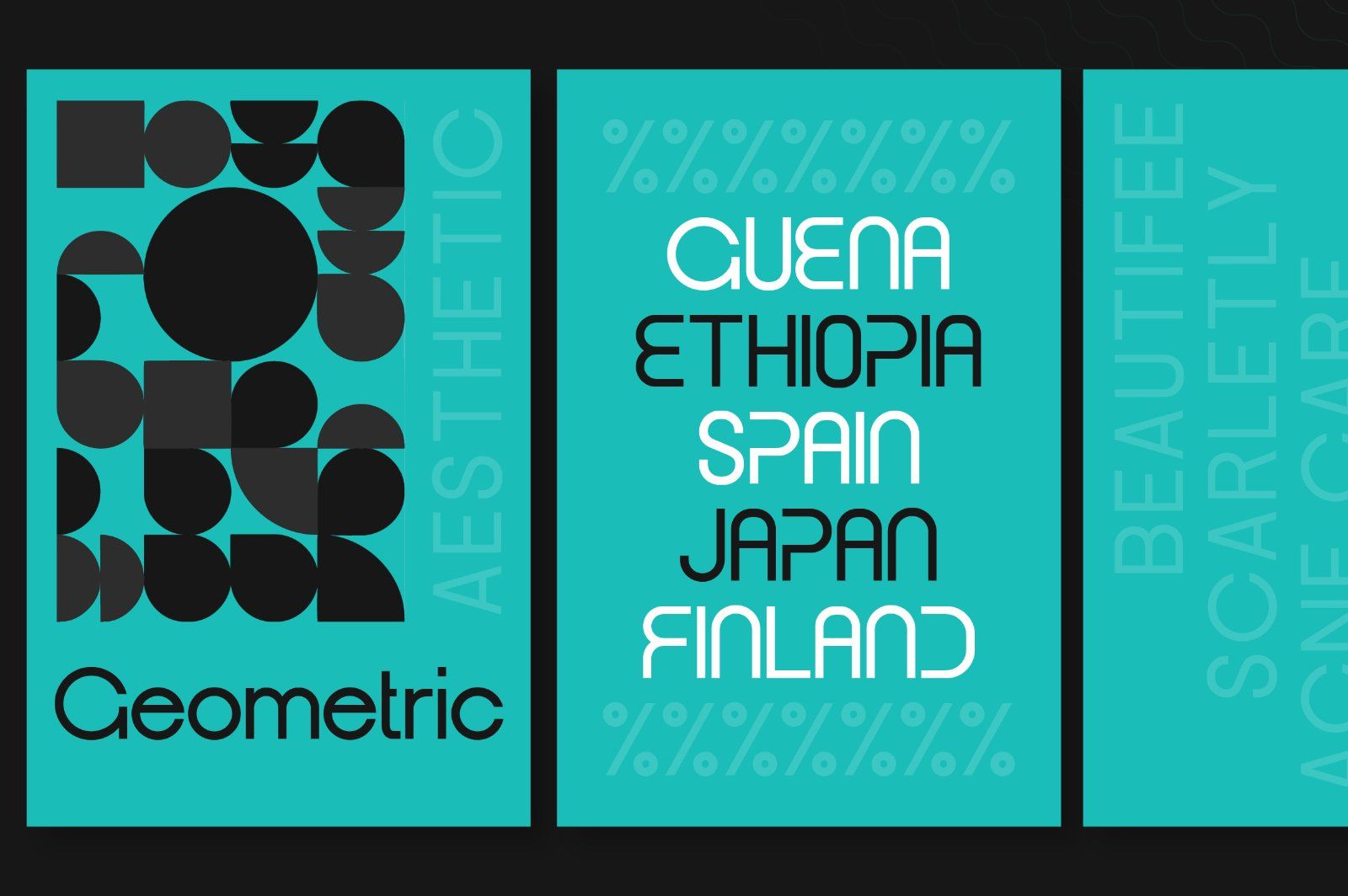 Cagody Modern & Geometric Sans Serif — image 3