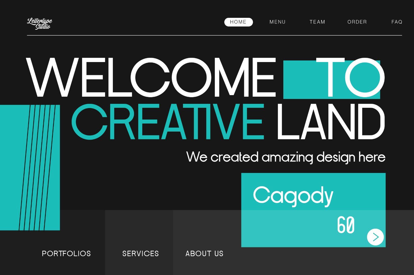 Cagody Modern & Geometric Sans Serif — image 4