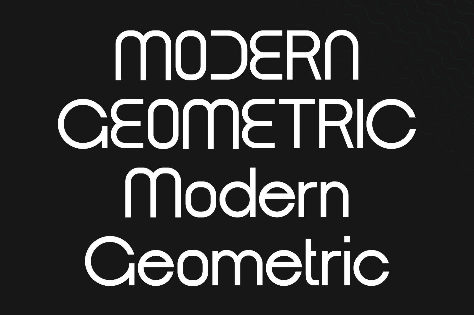Cagody Modern & Geometric Sans Serif — image 7