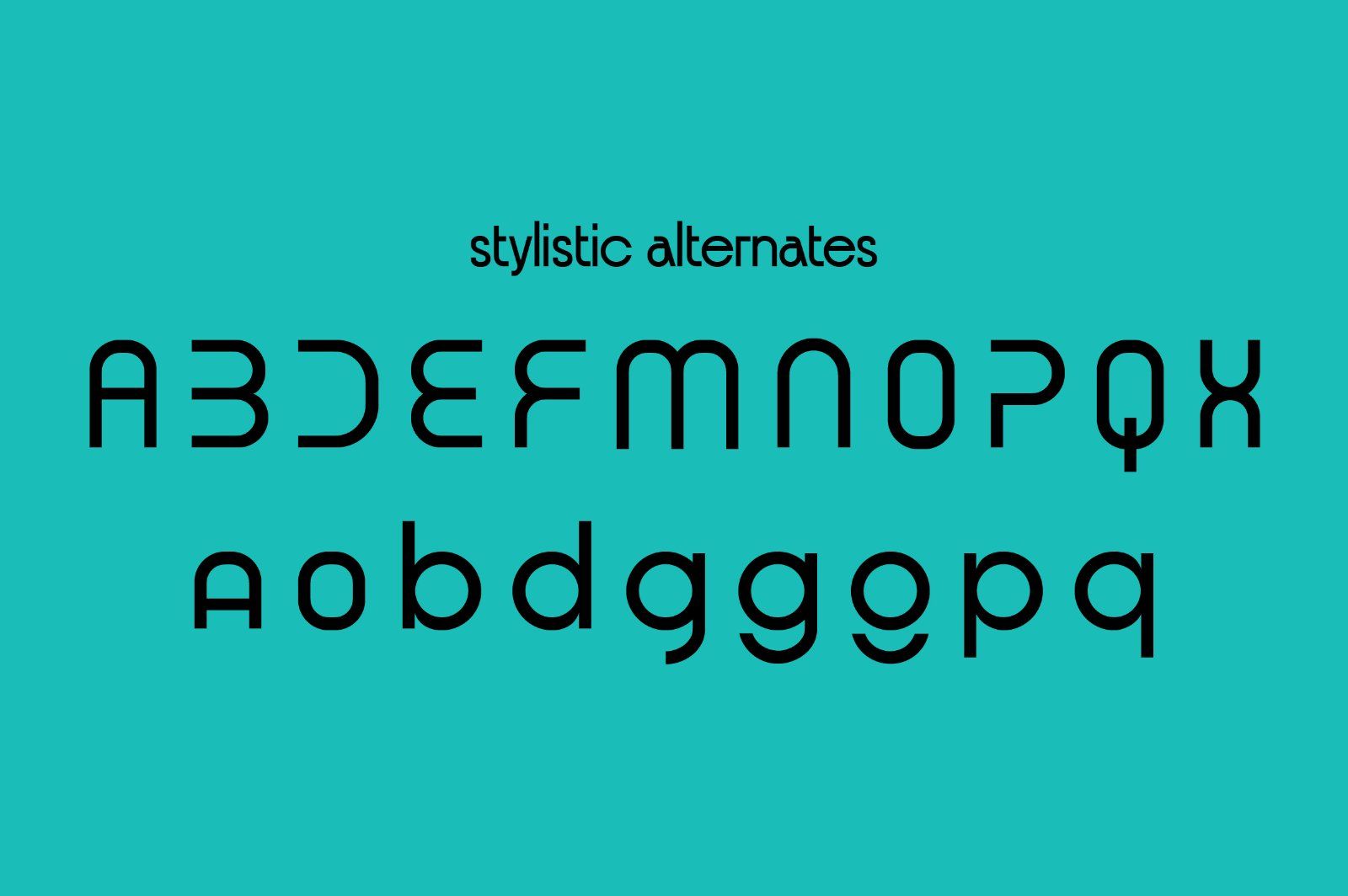 Cagody Modern & Geometric Sans Serif — image 9