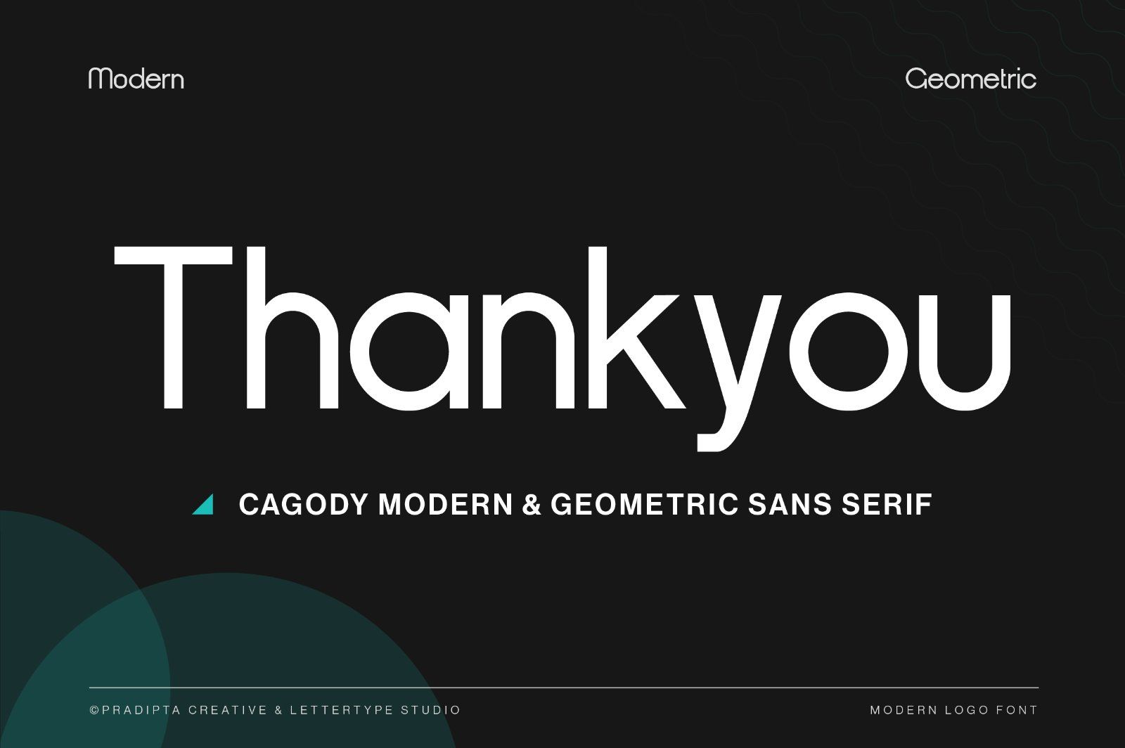 Cagody Modern & Geometric Sans Serif — image 13