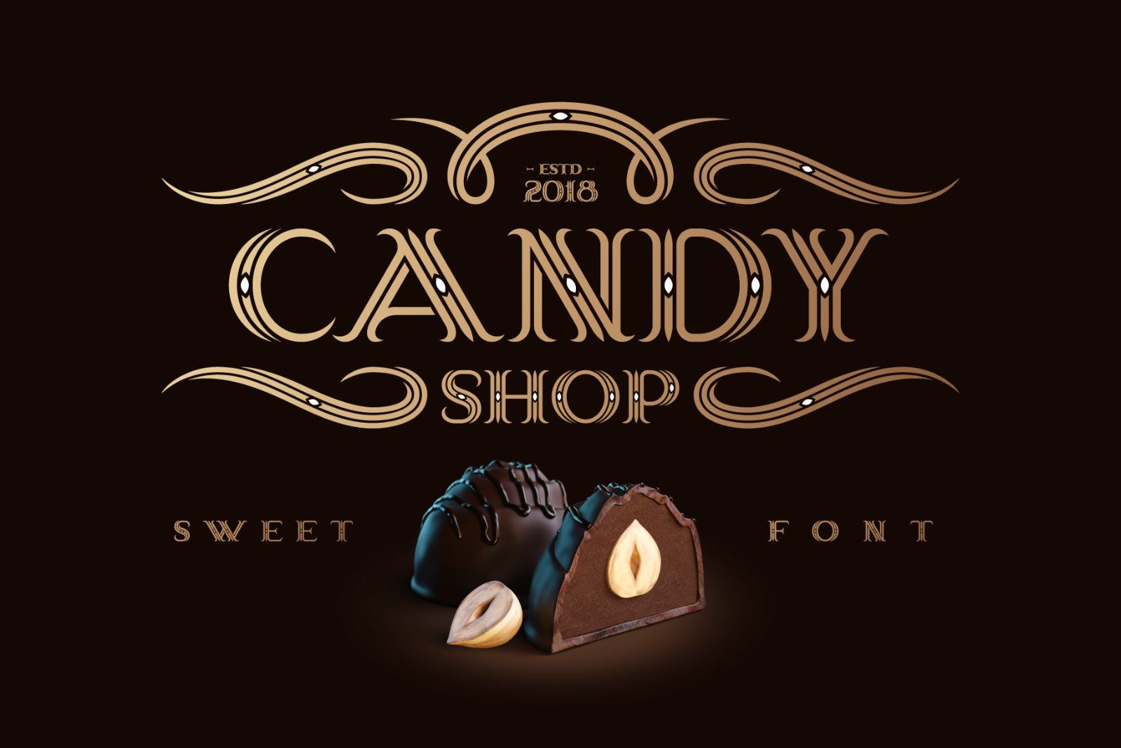 Candy Shop Font with Bonus — image 1