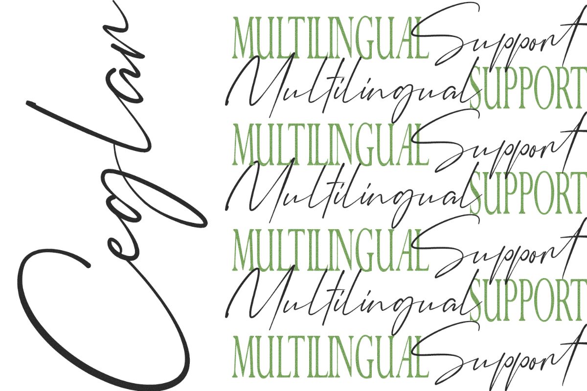 Ceglar – Elegant & Luxury Font Trio