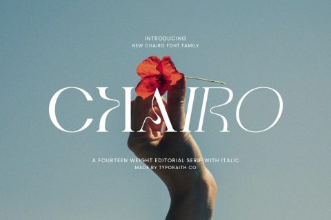 Chairo | Editorial Serif Font Family