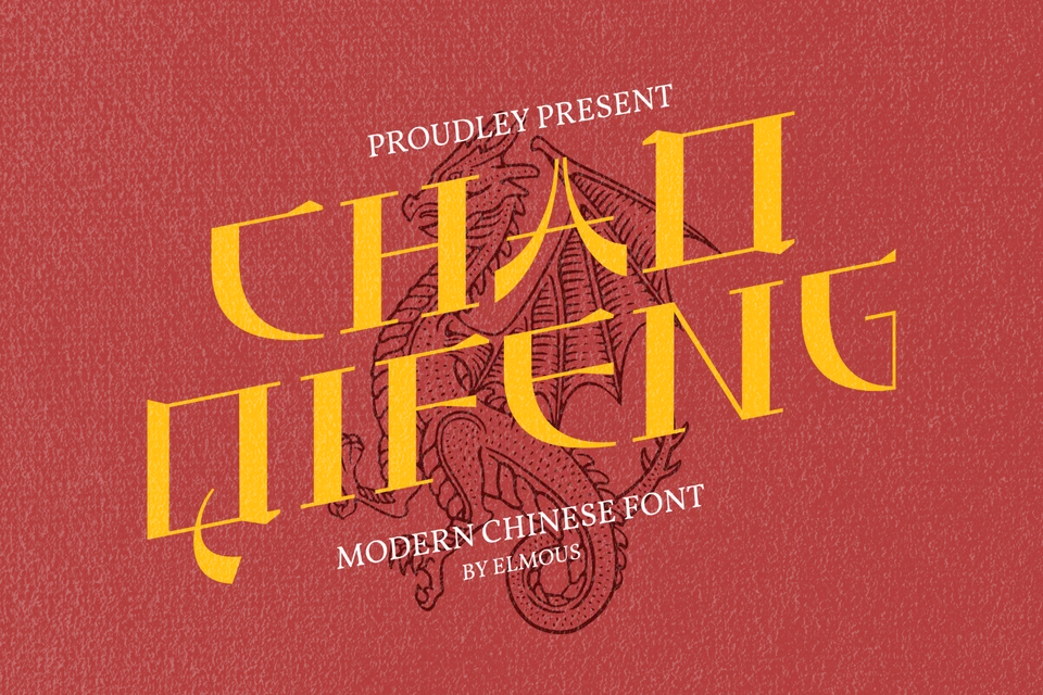 Chao Qifeng – Modern East Asian Font