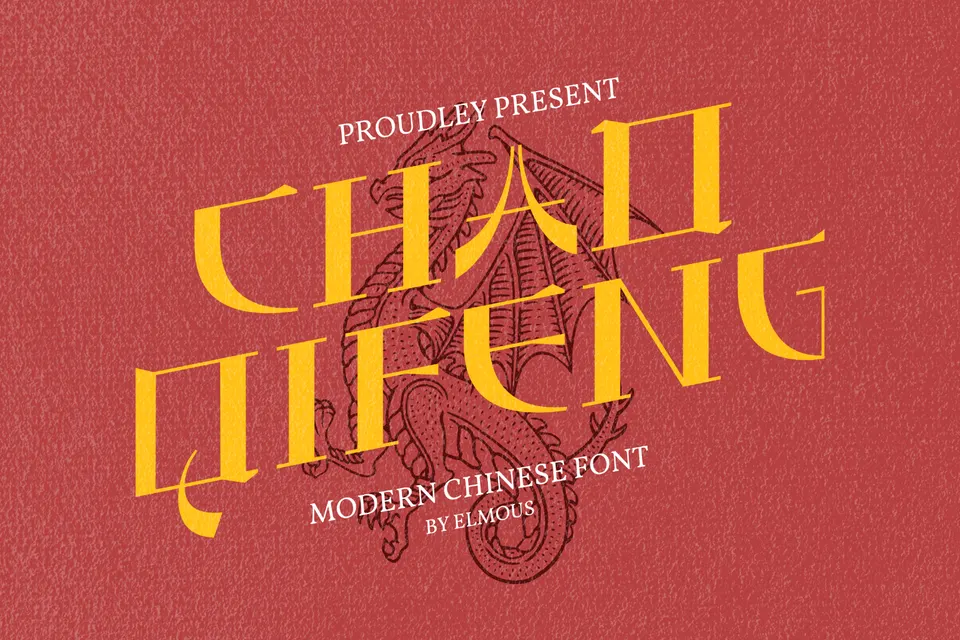 Chao Qifeng – Modern East Asian Font