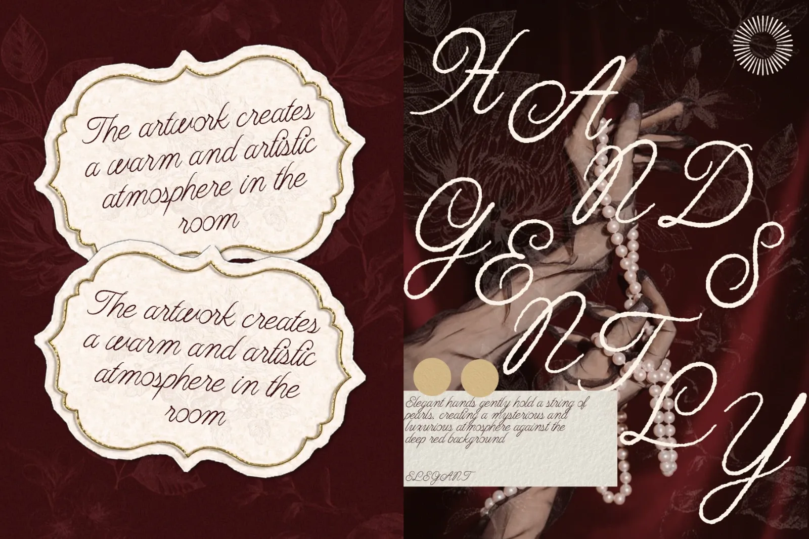 Charmed Hush - Textured Script — image 9