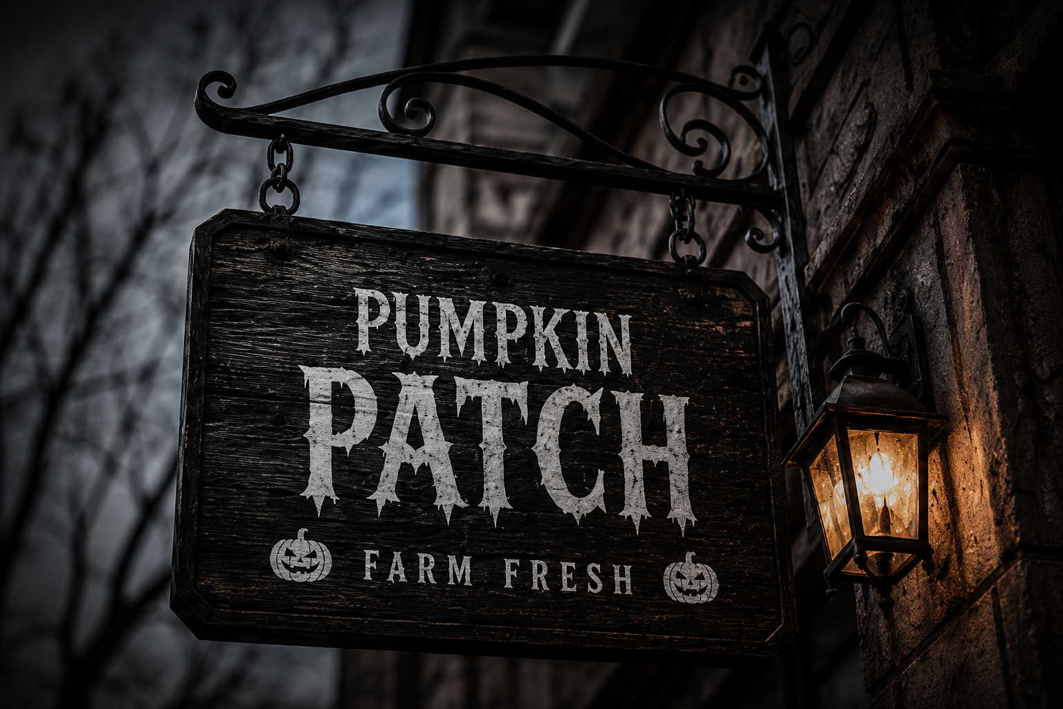 Shadow Pumpkin - Modern Blackletter Font For Horror movie posters — image 2