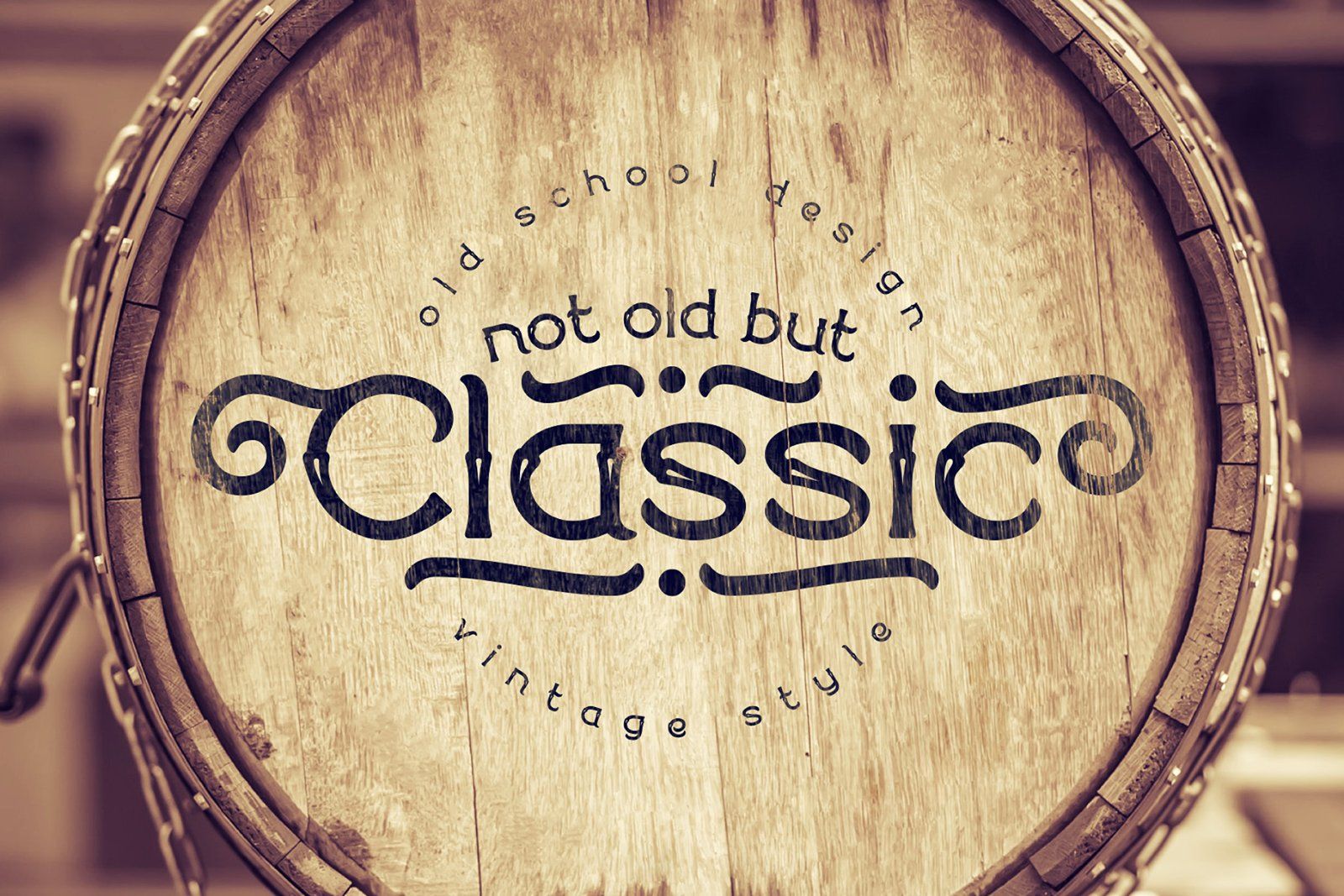 Cheer inside. Font, mockup, template — image 2