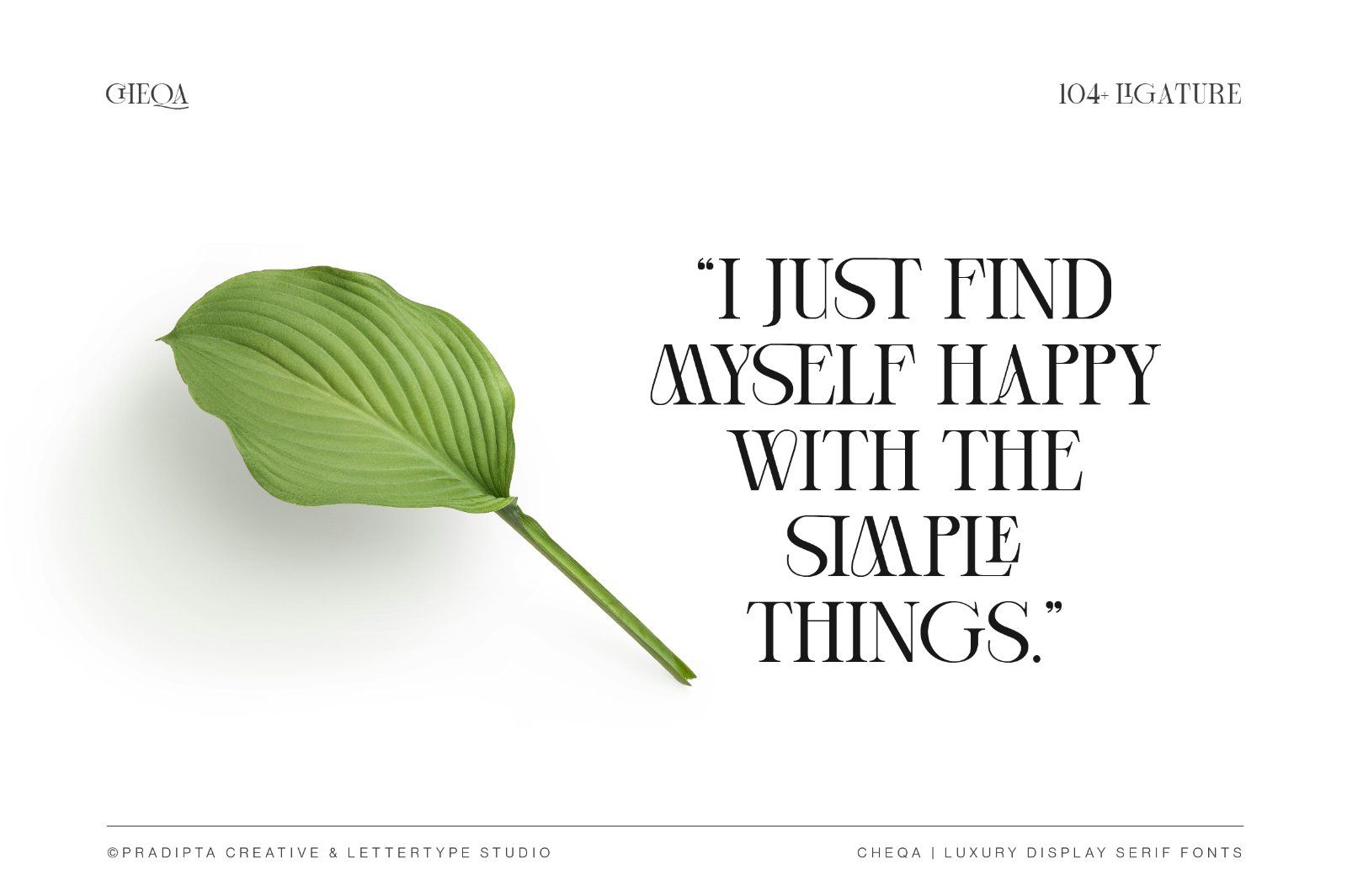Cheqa a Luxury & Elegant Serif — image 7