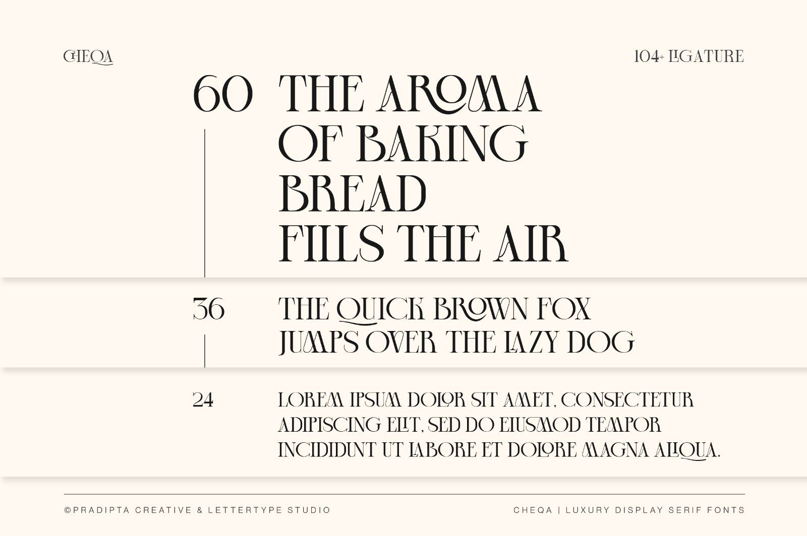 Cheqa a Luxury & Elegant Serif — image 9