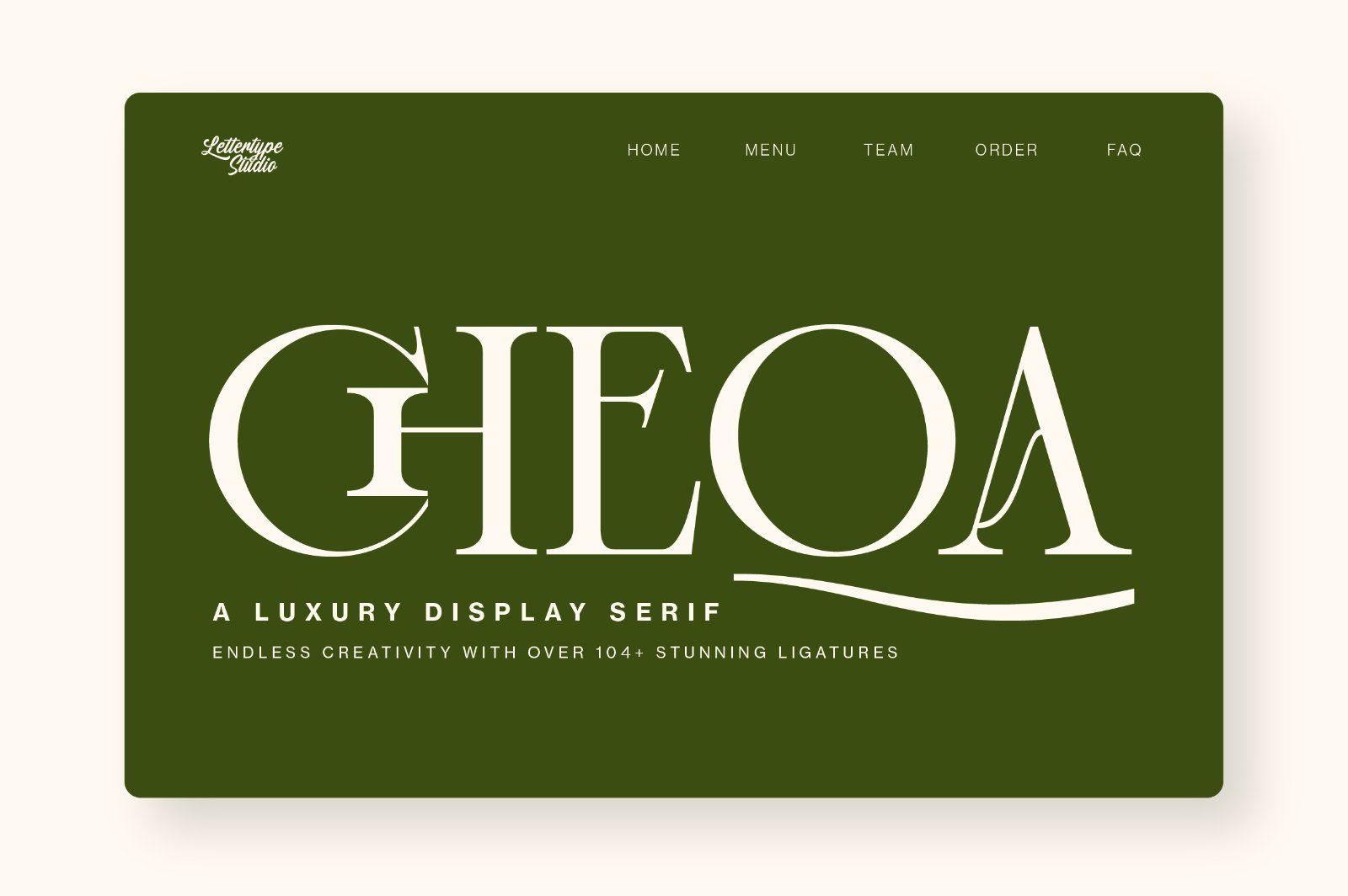 Cheqa a Luxury & Elegant Serif — image 10