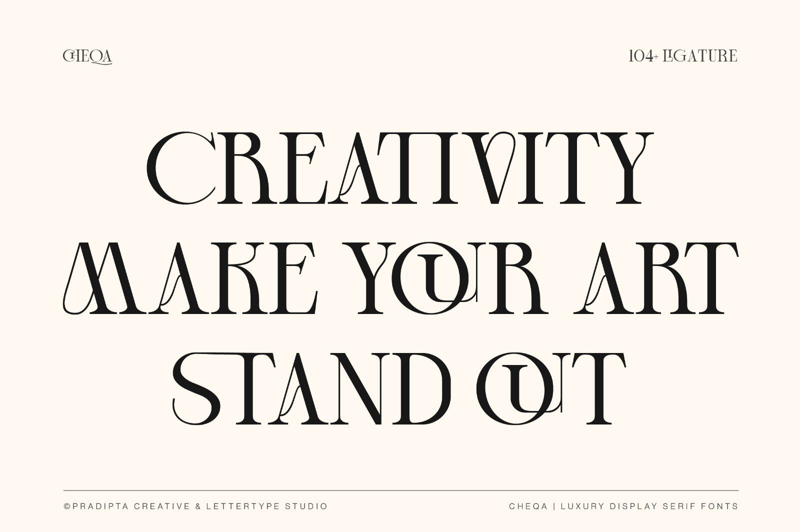 Cheqa a Luxury & Elegant Serif — image 15