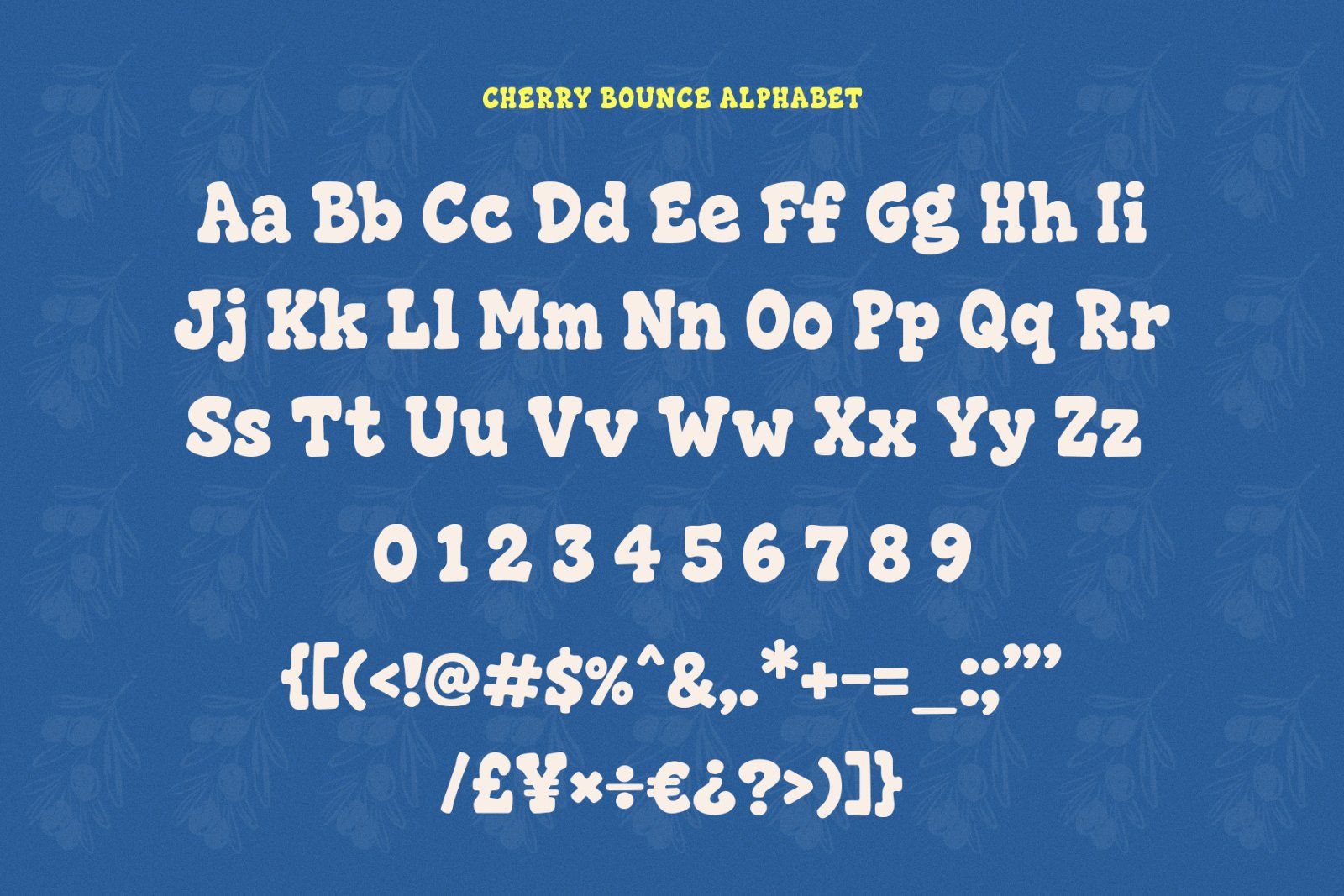 Cherry Bounce Playful Quirky Font — image 10