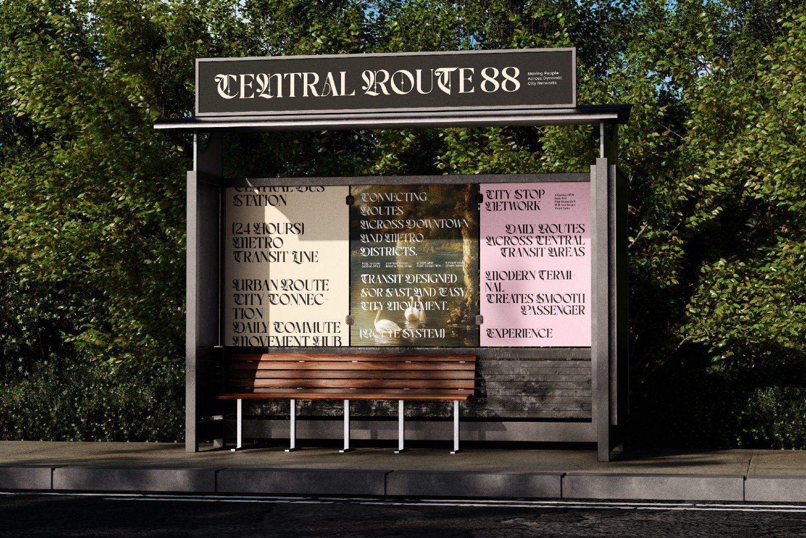 Choire Blackletter Pixel Display — image 2