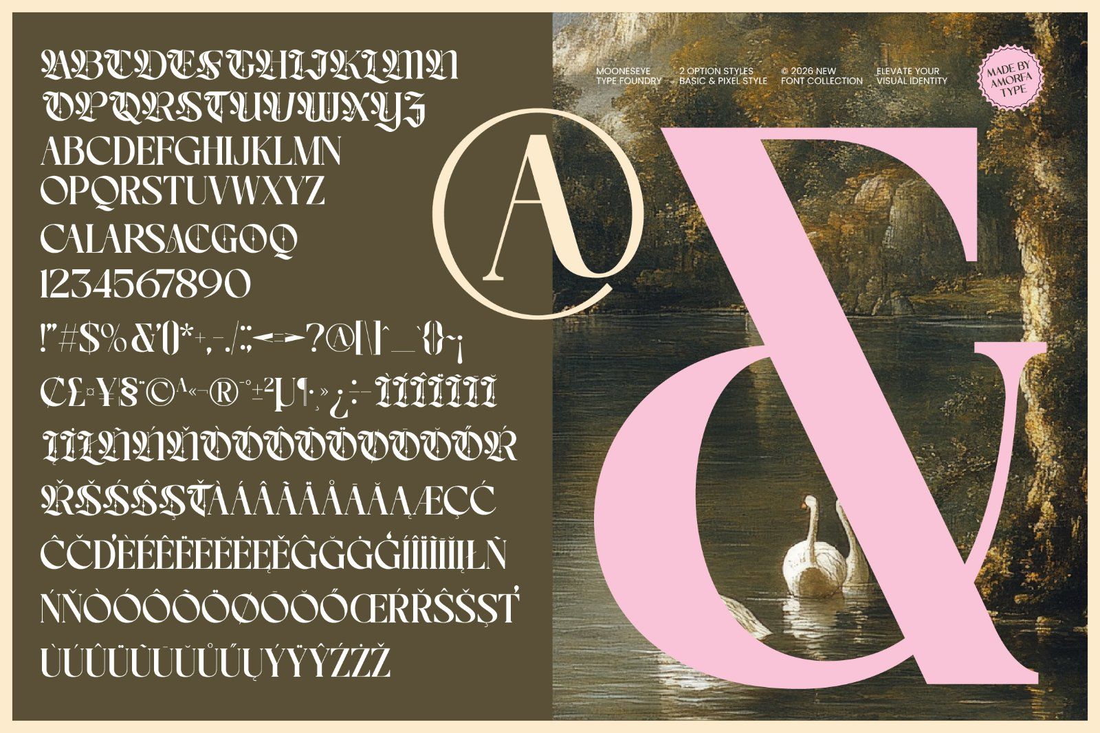 Choire Blackletter Pixel Display — image 8