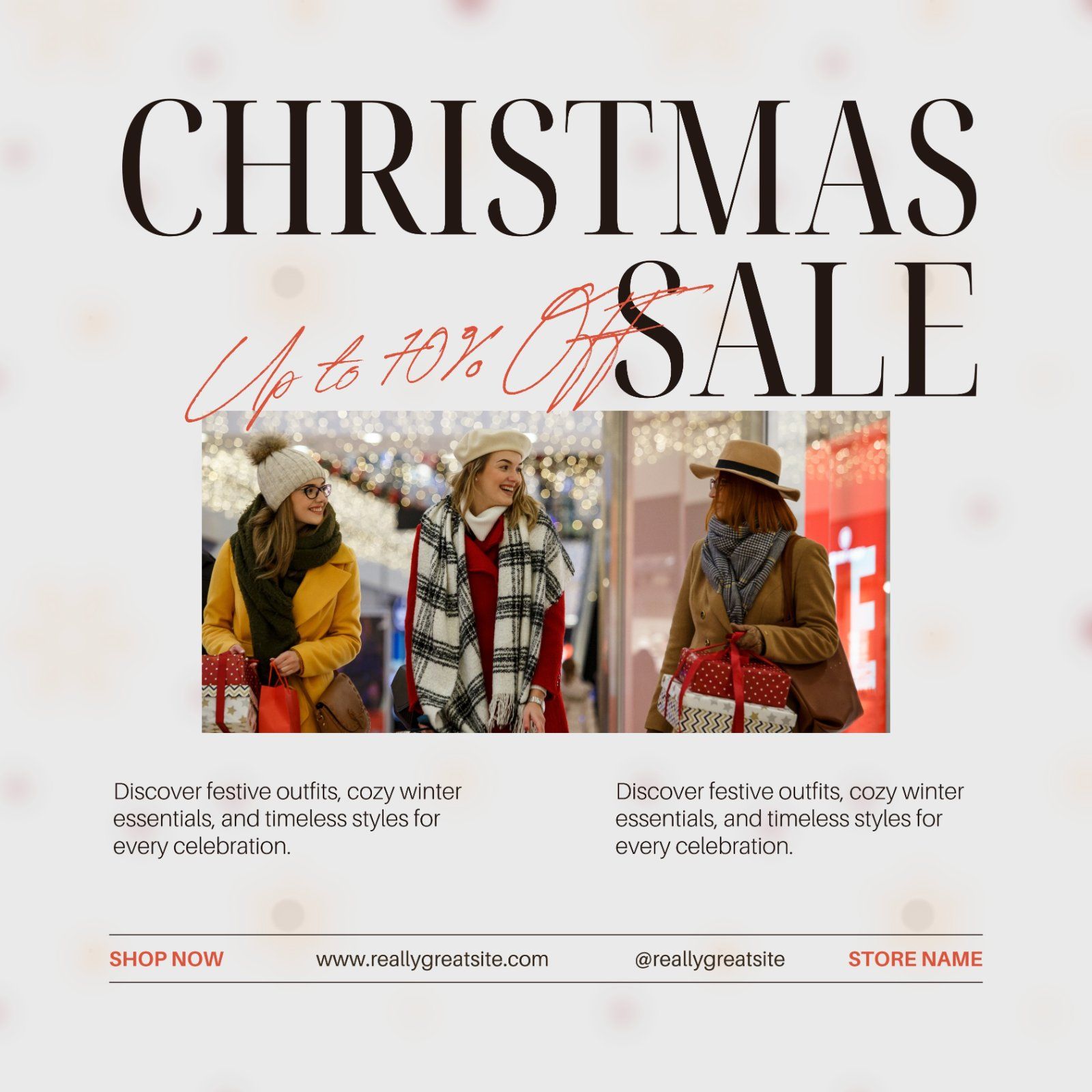 Christmas Promo Template