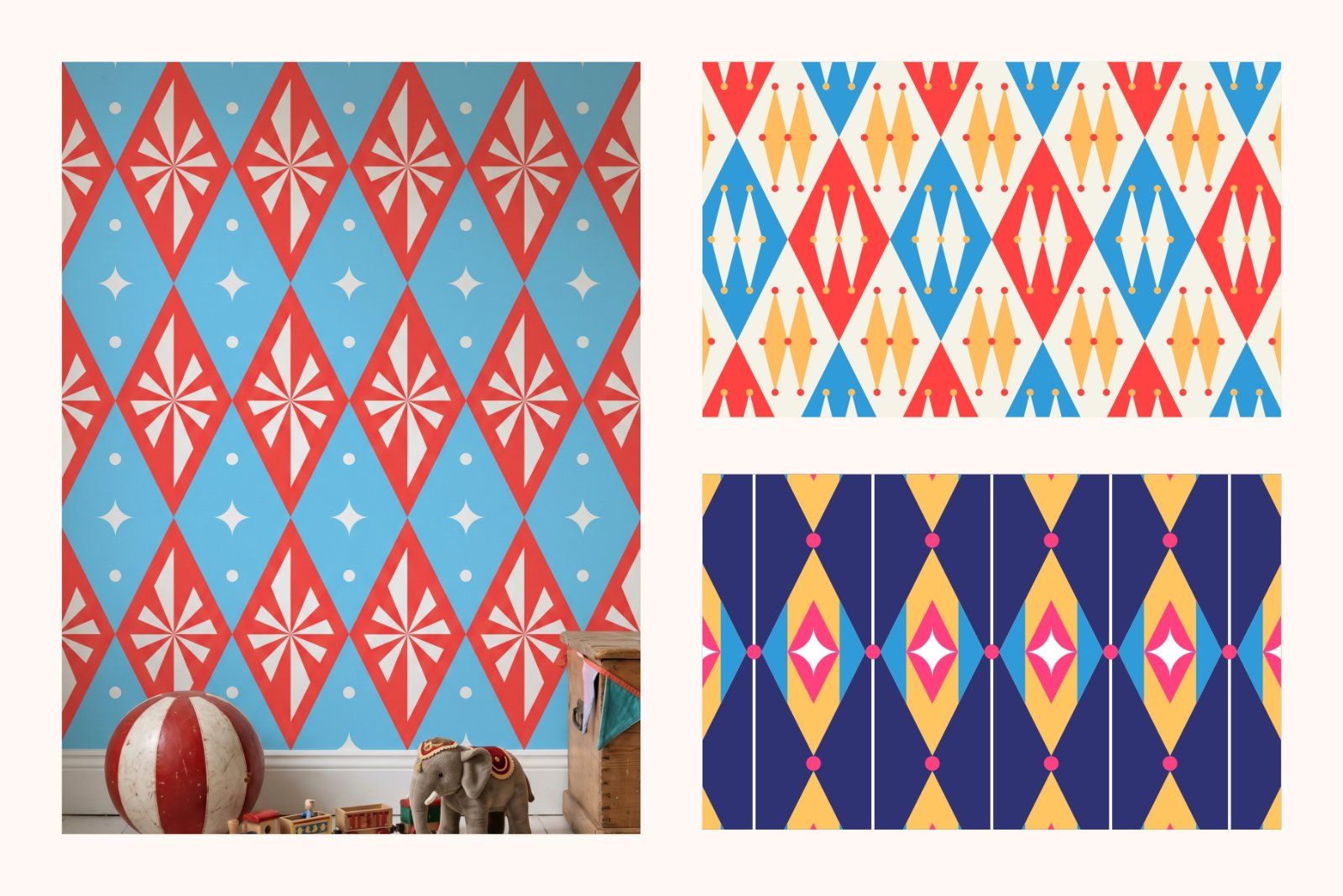 Neo Circus Seamless Pattern — image 2
