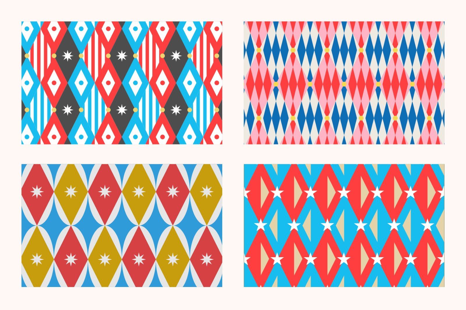 Neo Circus Seamless Pattern — image 7