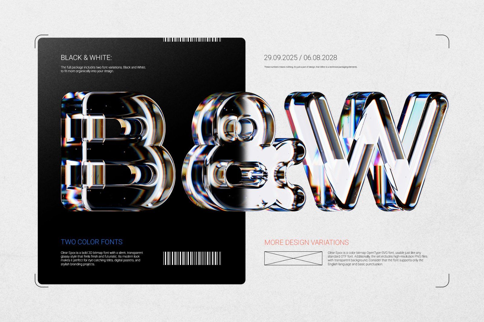 Clear Epox - Color Bitmap Font — image 3
