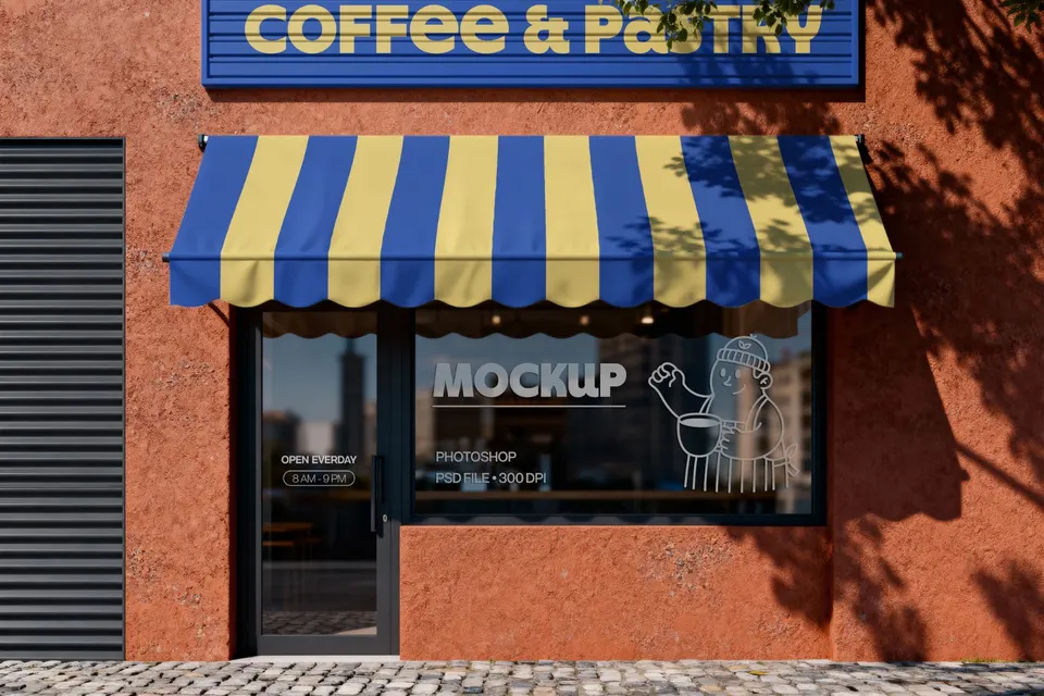 Coffee Shop Mockup