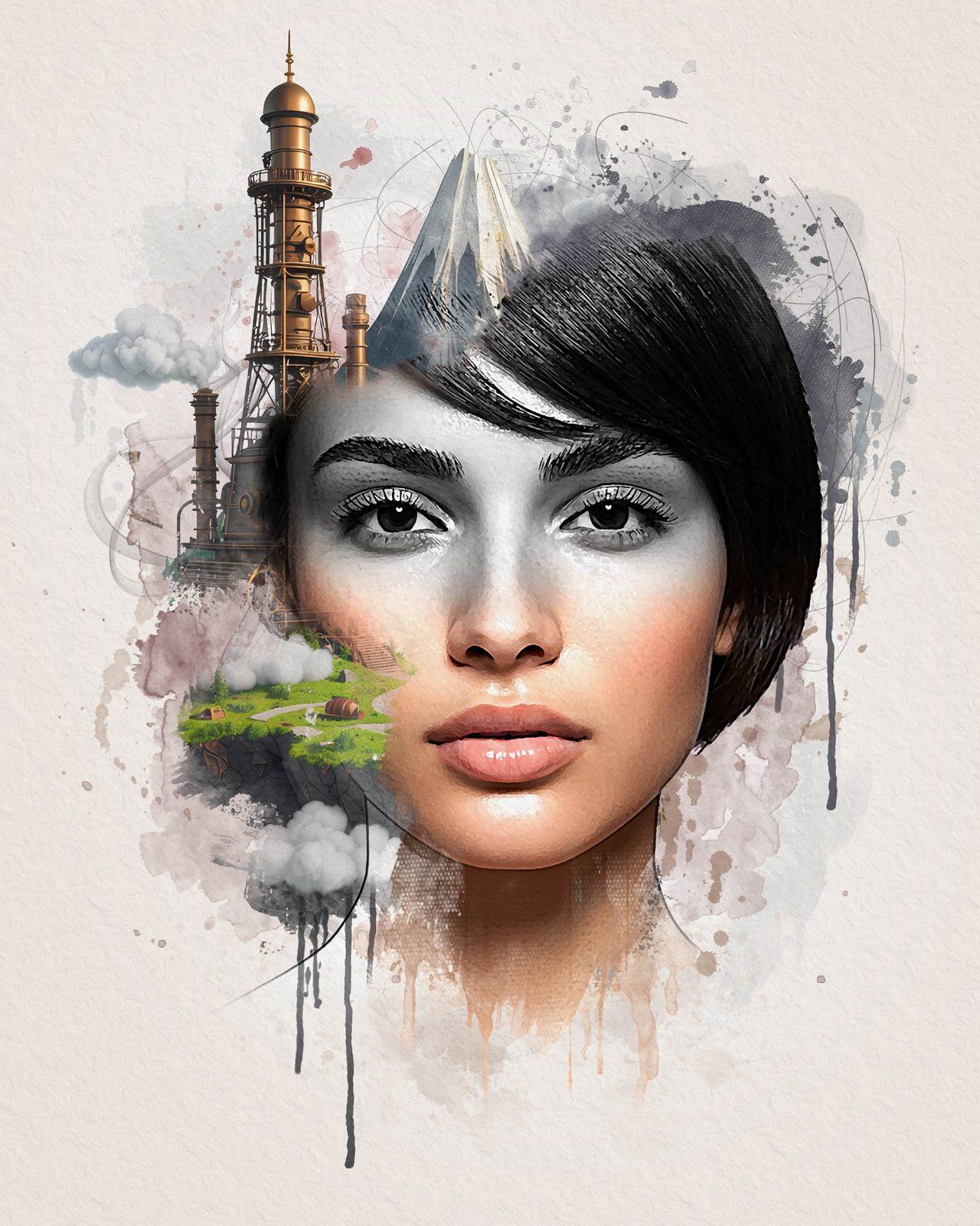 Photo Manipulation Effect Template