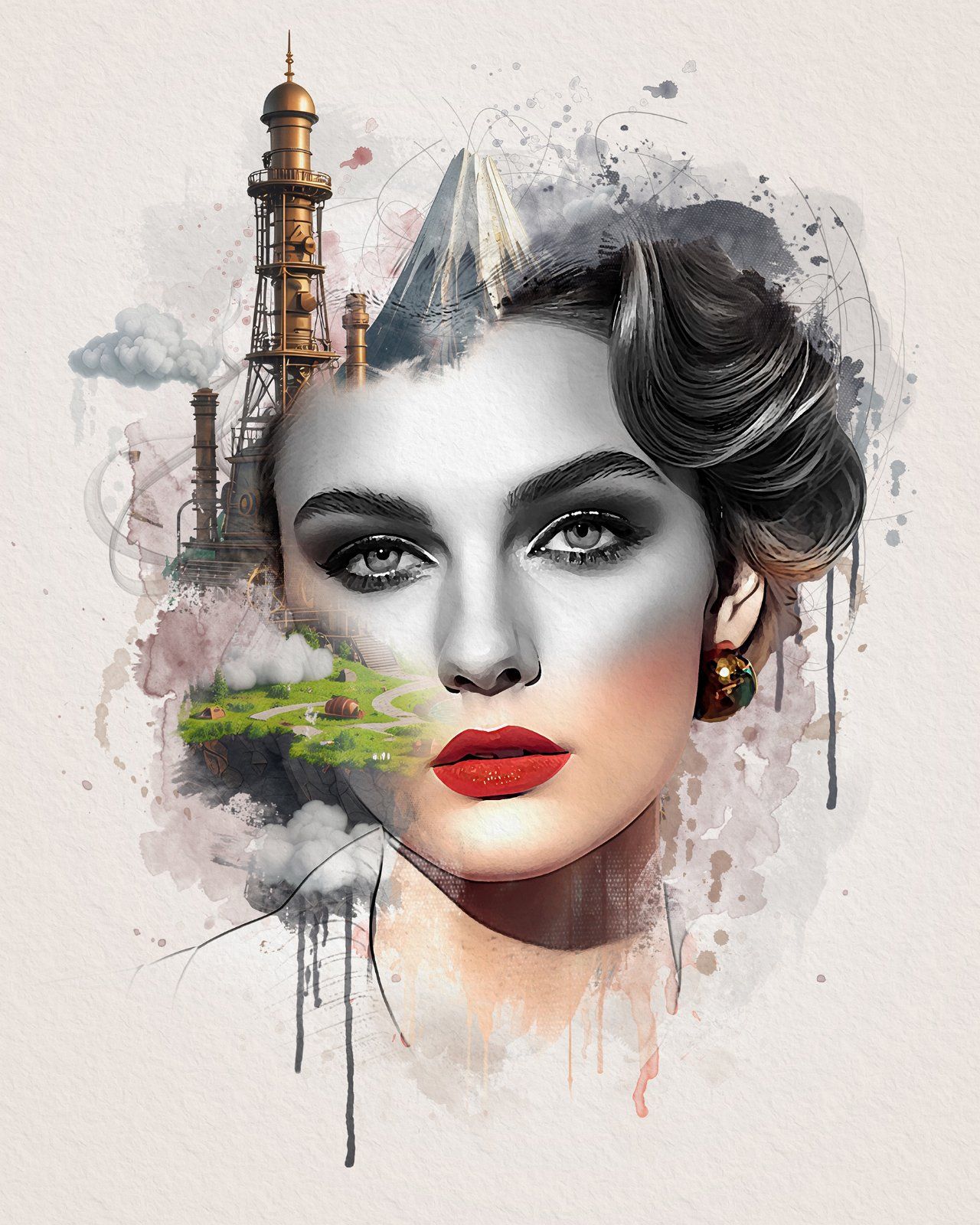 Photo Manipulation Effect Template