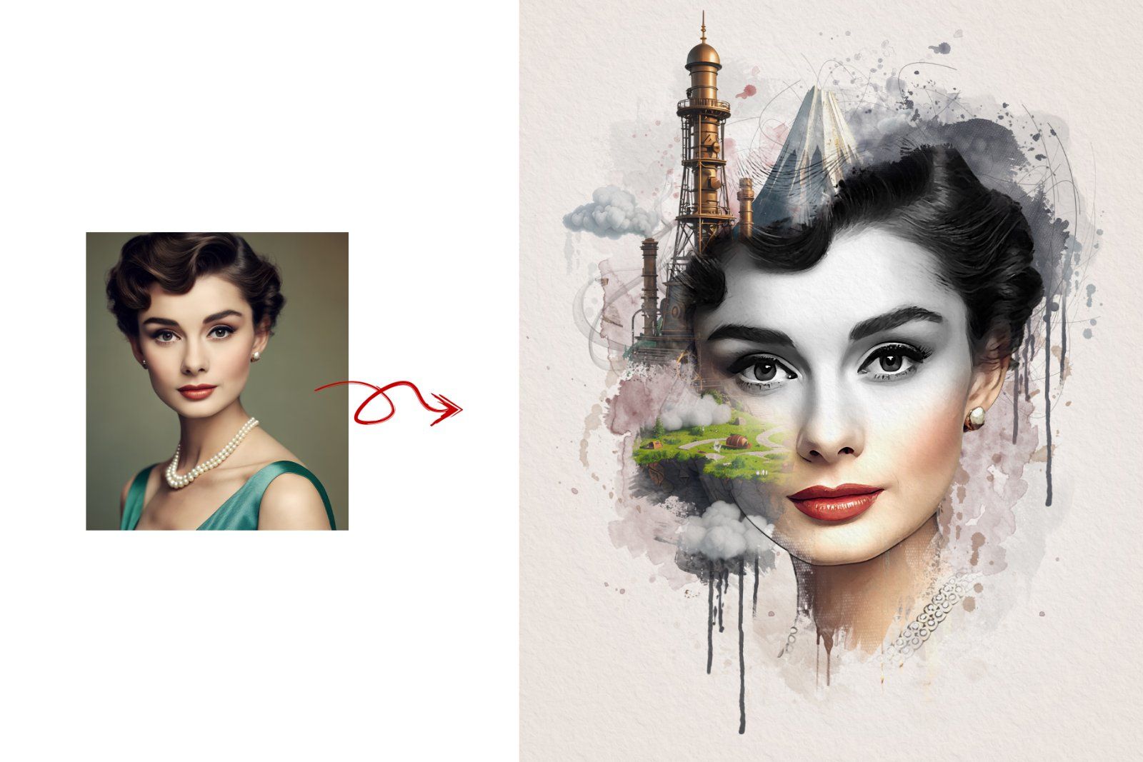 Photo Manipulation Effect Template