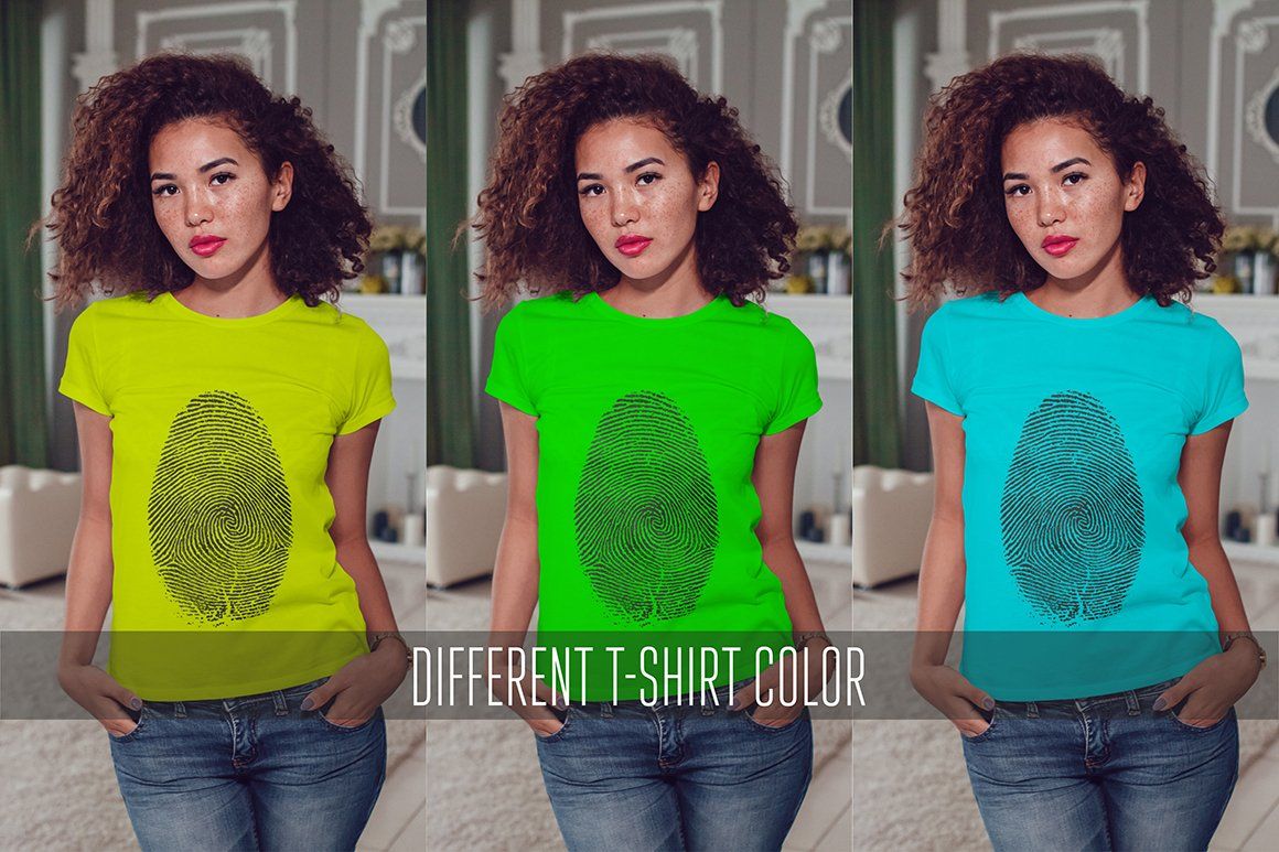 T-Shirt Mock-Up Vol.15