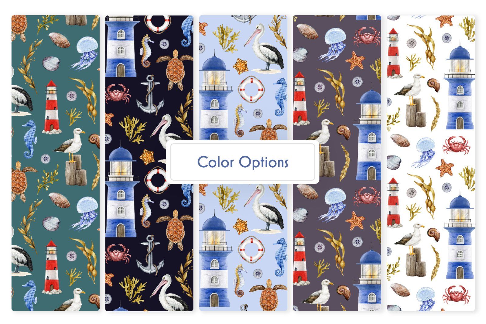 Mediterranean Coastal Summer Pattern — image 4