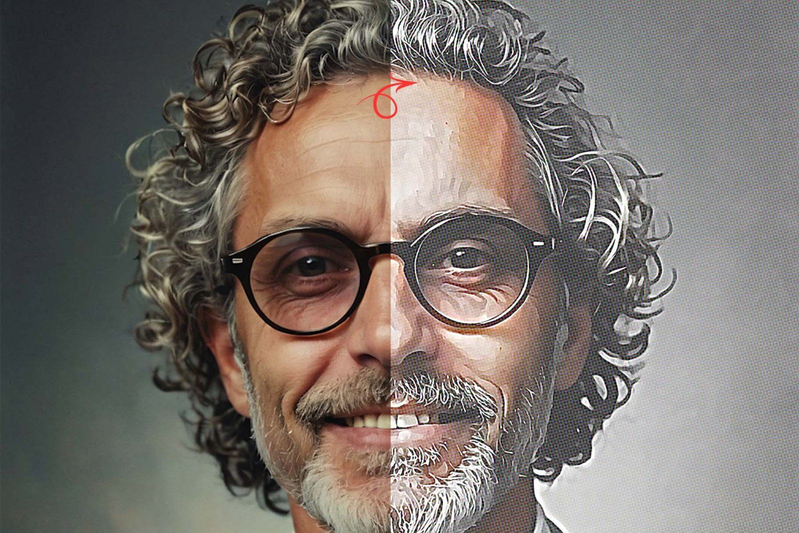 Comic Oil Paint Photoshop Action