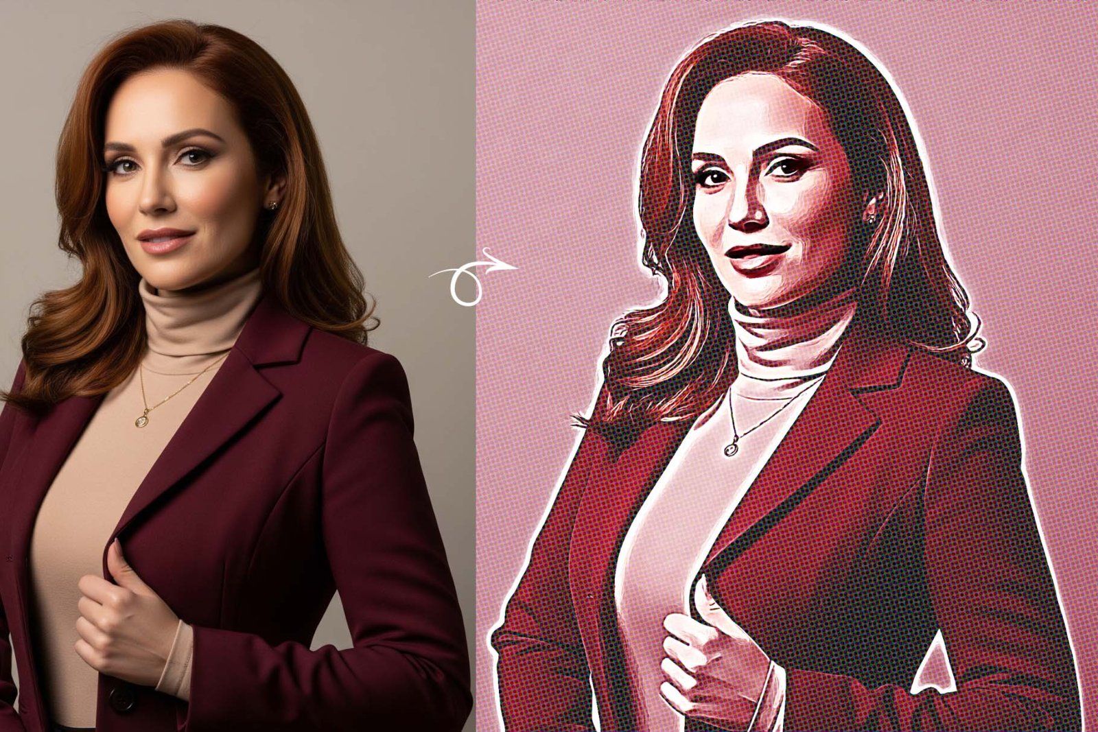 Comic Oil Paint Photoshop Action