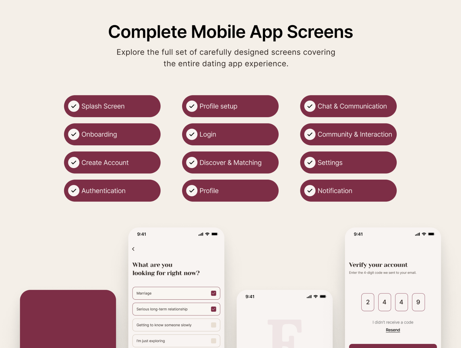 FaithMatch – Dating App Mobile UI Kit — image 4