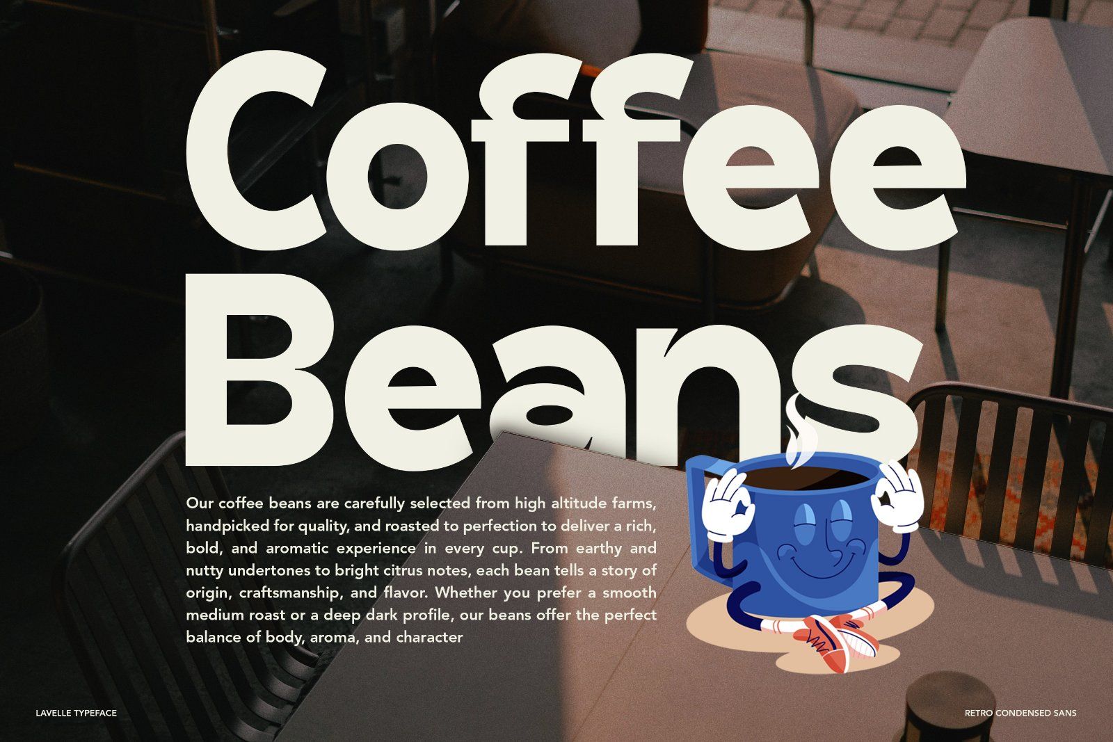 Lavelle - Retro Condensed Sans Font — image 2